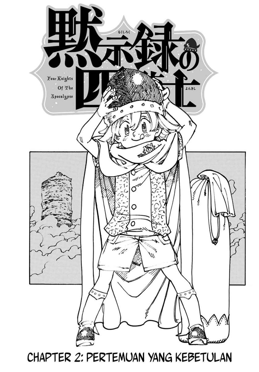 Baca Komik Mokushiroku no Yonkishi Chapter 02 Gambar 1