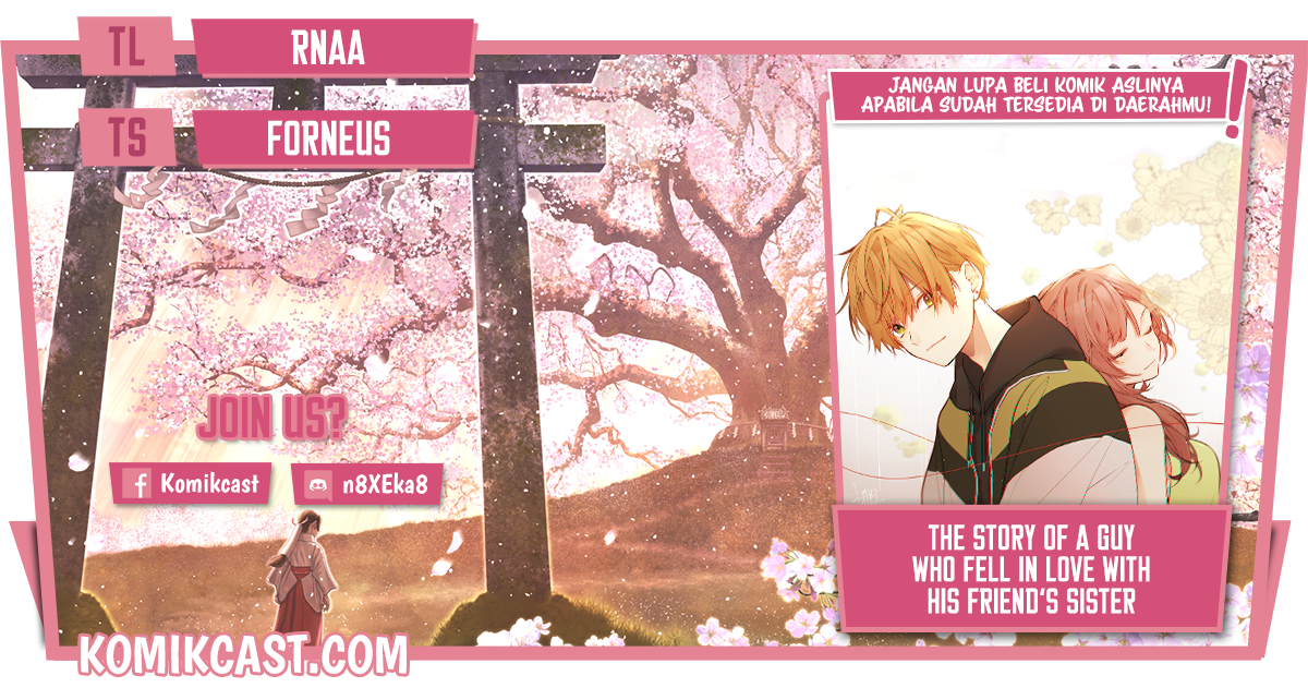 Baca Komik The Story of a Guy who fell in love with his Friend’s Sister Chapter 07 Gambar 1