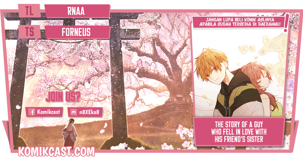 Baca Komik The Story of a Guy who fell in love with his Friend’s Sister Chapter 06 Gambar 1