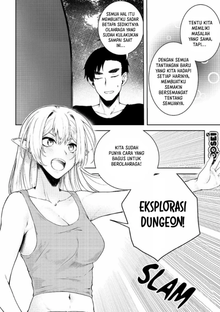 Mujintou De Elf to Kyoudou Seikatsu Chapter 11 Gambar 9
