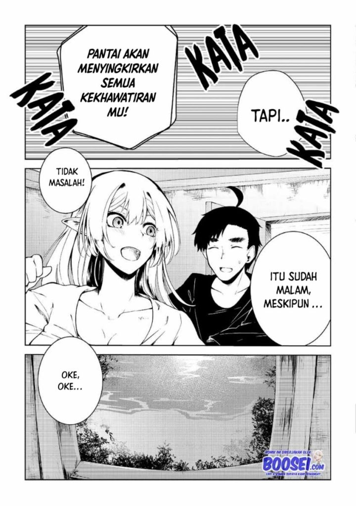 Mujintou De Elf to Kyoudou Seikatsu Chapter 09 Gambar 17