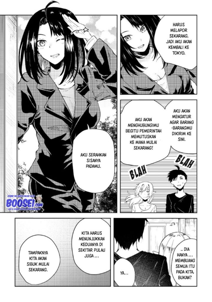 Mujintou De Elf to Kyoudou Seikatsu Chapter 08 Gambar 16