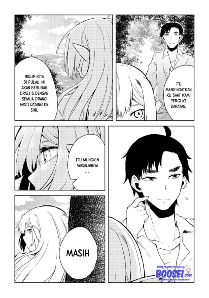 Mujintou De Elf to Kyoudou Seikatsu Chapter 08 Gambar 18