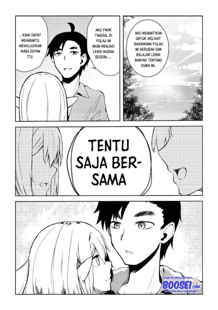 Mujintou De Elf to Kyoudou Seikatsu Chapter 08 Gambar 21