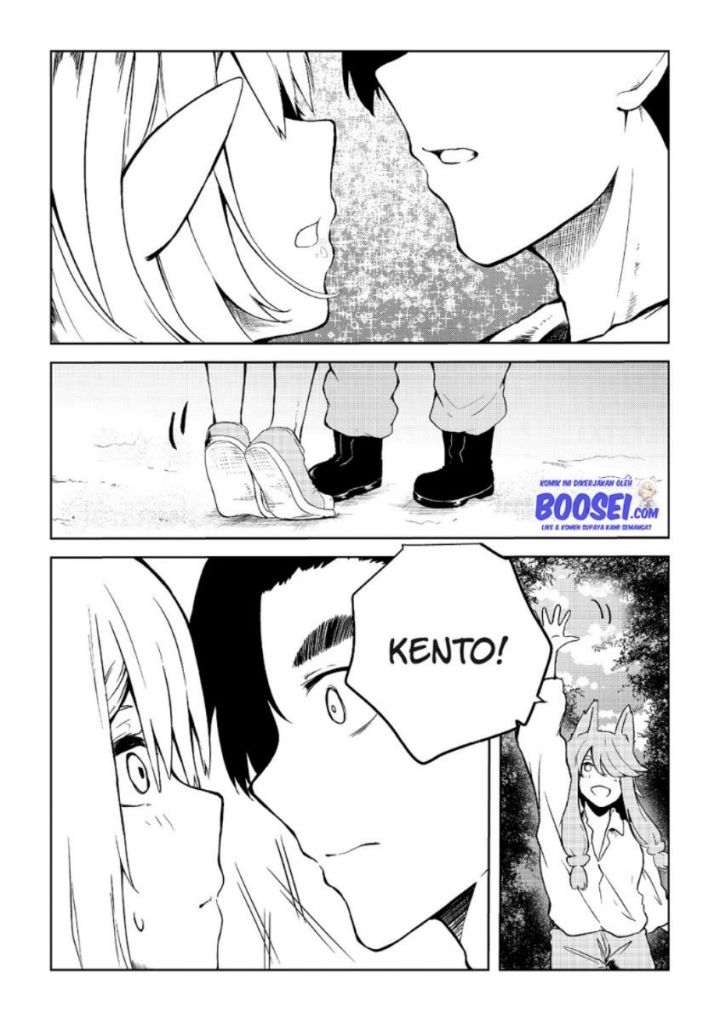 Mujintou De Elf to Kyoudou Seikatsu Chapter 08 Gambar 22