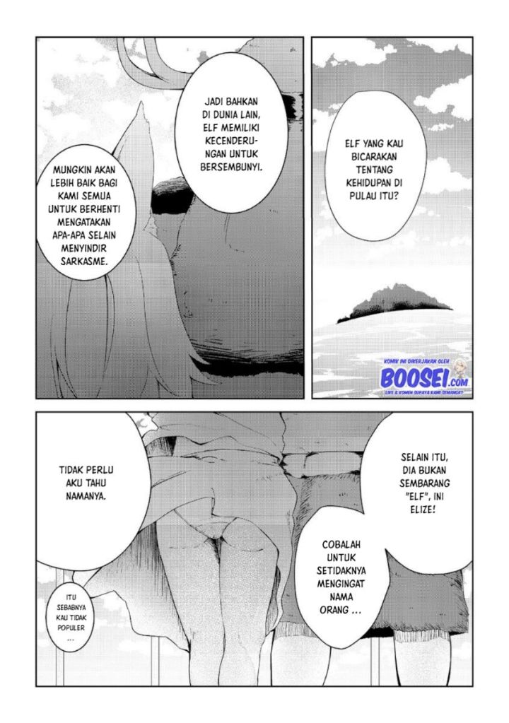 Mujintou De Elf to Kyoudou Seikatsu Chapter 08 Gambar 3