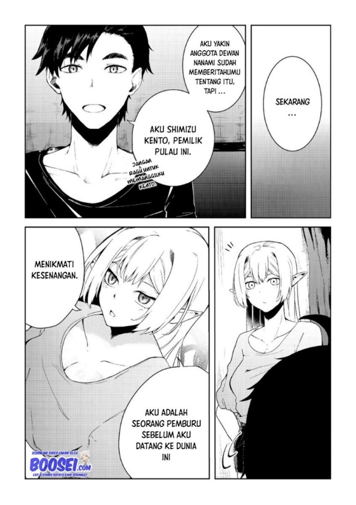 Mujintou De Elf to Kyoudou Seikatsu Chapter 08 Gambar 8