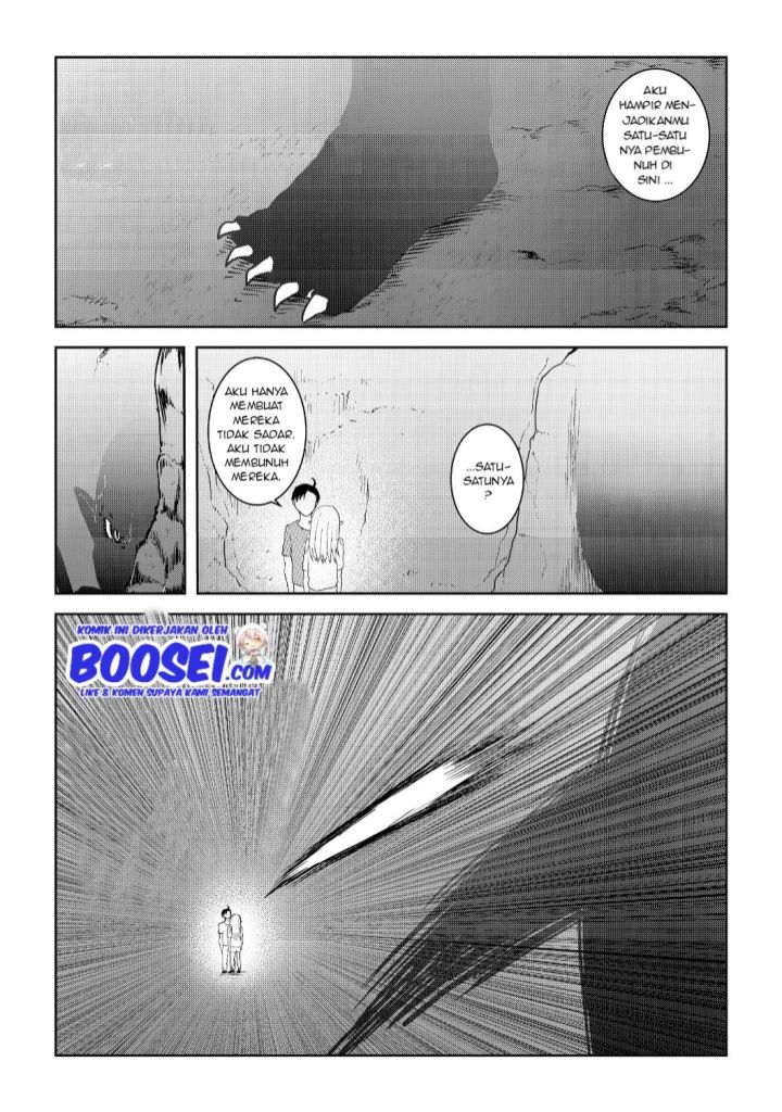 Mujintou De Elf to Kyoudou Seikatsu Chapter 06 Gambar 28
