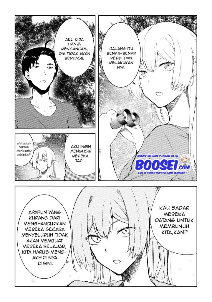Mujintou De Elf to Kyoudou Seikatsu Chapter 06 Gambar 7
