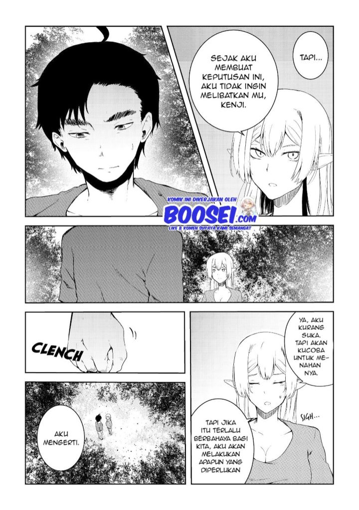 Mujintou De Elf to Kyoudou Seikatsu Chapter 06 Gambar 9