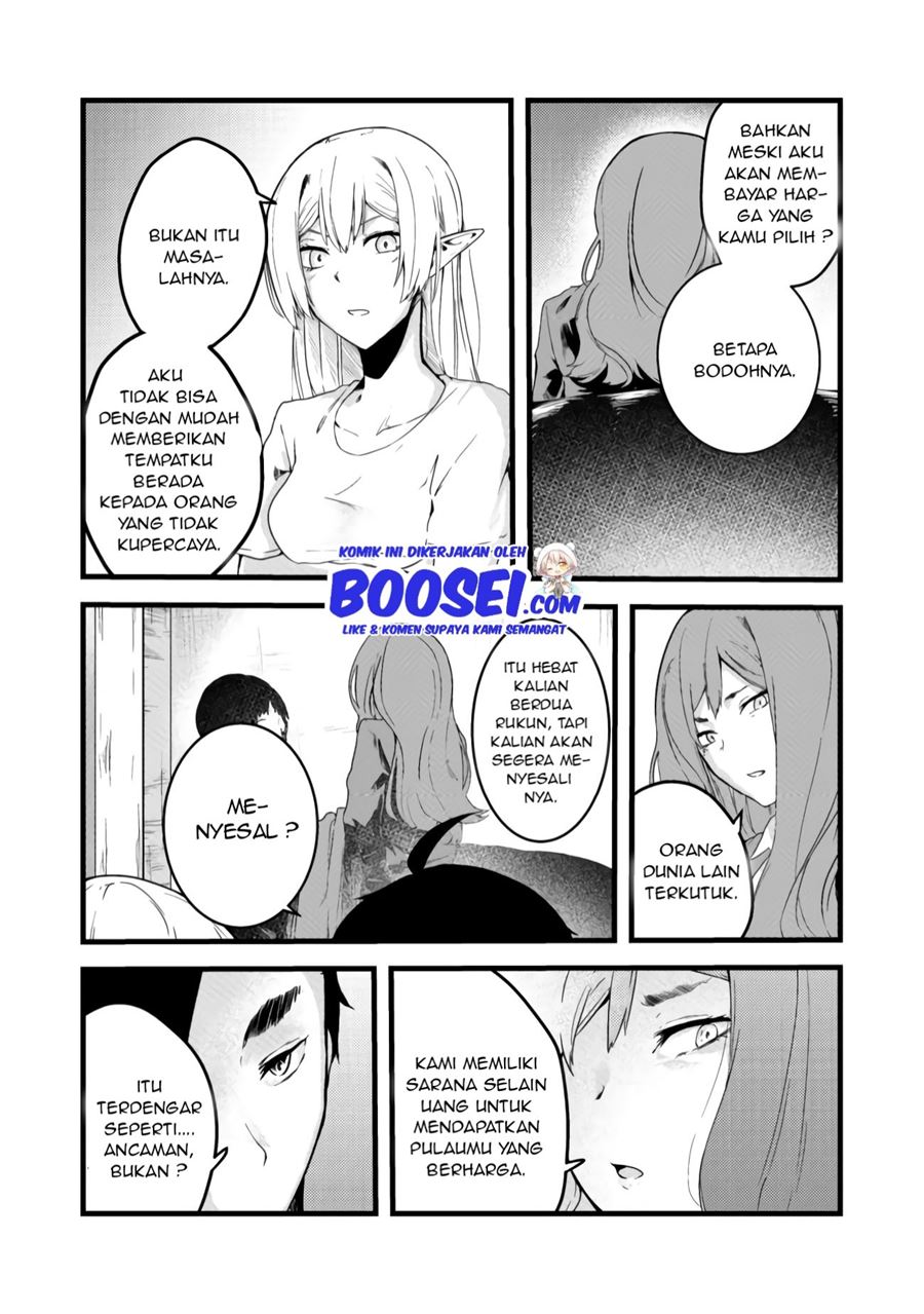 Mujintou De Elf to Kyoudou Seikatsu Chapter 05 Gambar 11