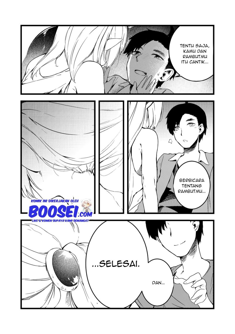 Mujintou De Elf to Kyoudou Seikatsu Chapter 05 Gambar 14