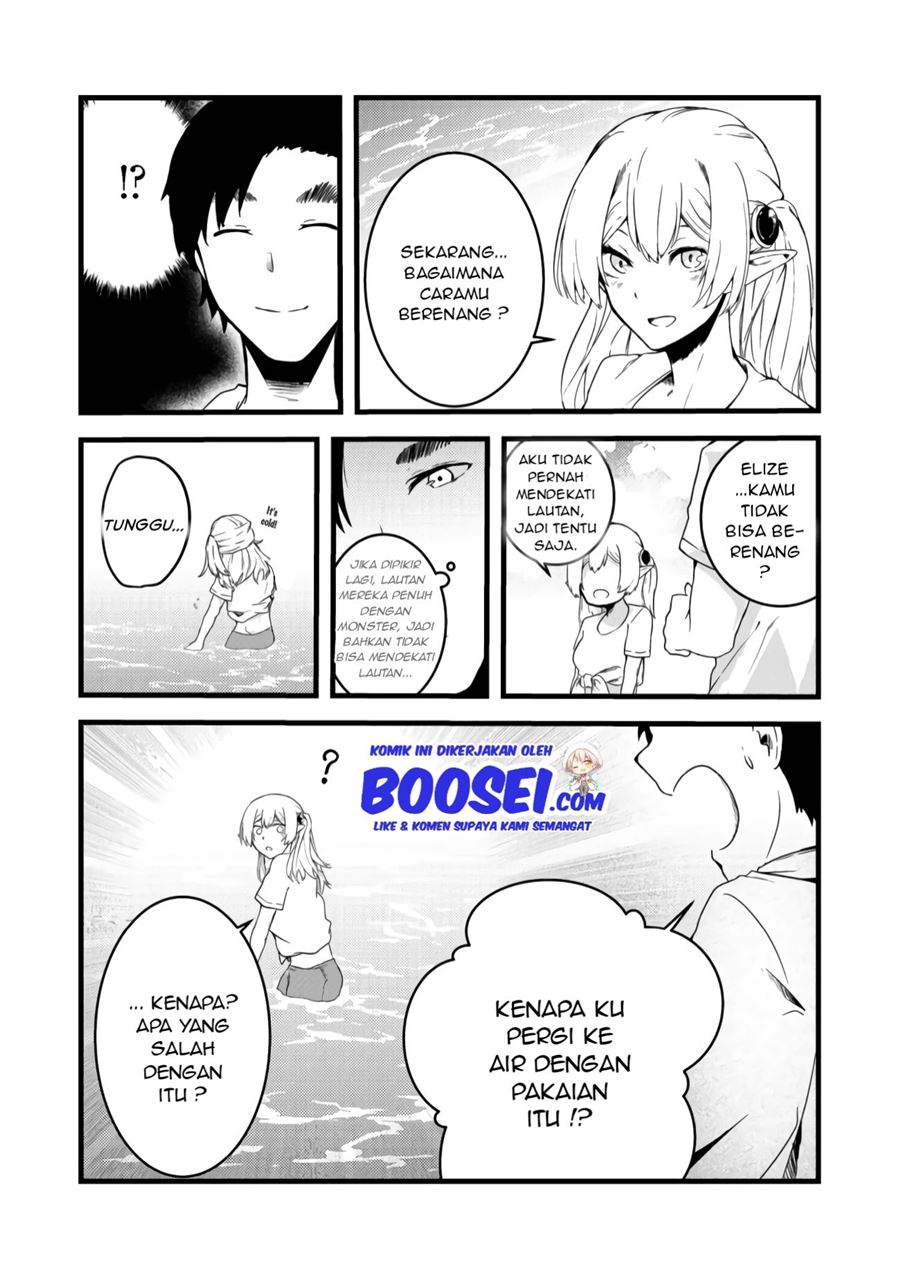 Mujintou De Elf to Kyoudou Seikatsu Chapter 05 Gambar 18