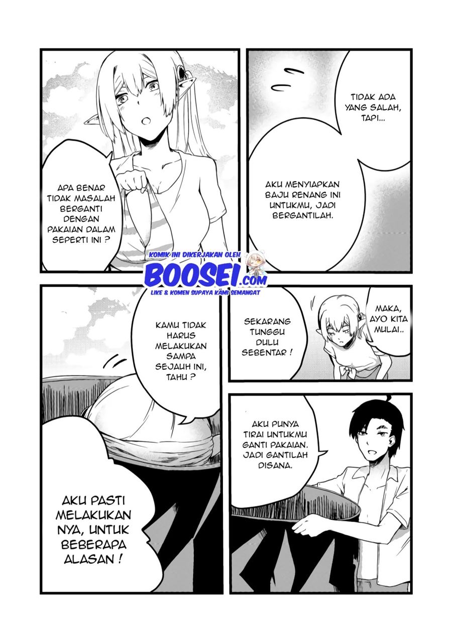 Mujintou De Elf to Kyoudou Seikatsu Chapter 05 Gambar 19