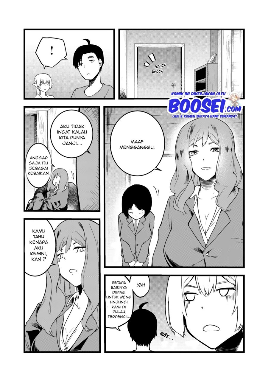 Mujintou De Elf to Kyoudou Seikatsu Chapter 05 Gambar 28