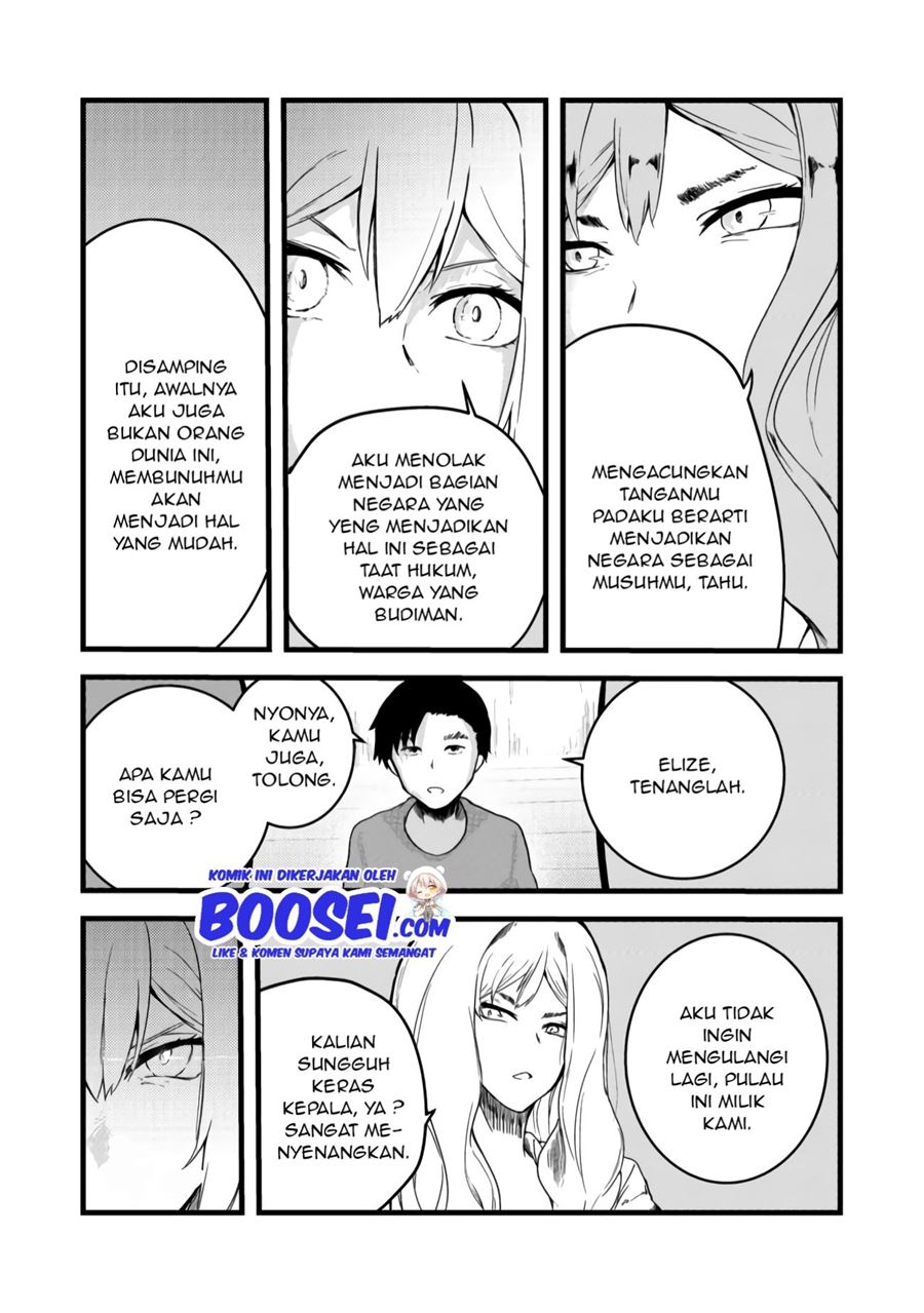 Mujintou De Elf to Kyoudou Seikatsu Chapter 05 Gambar 33