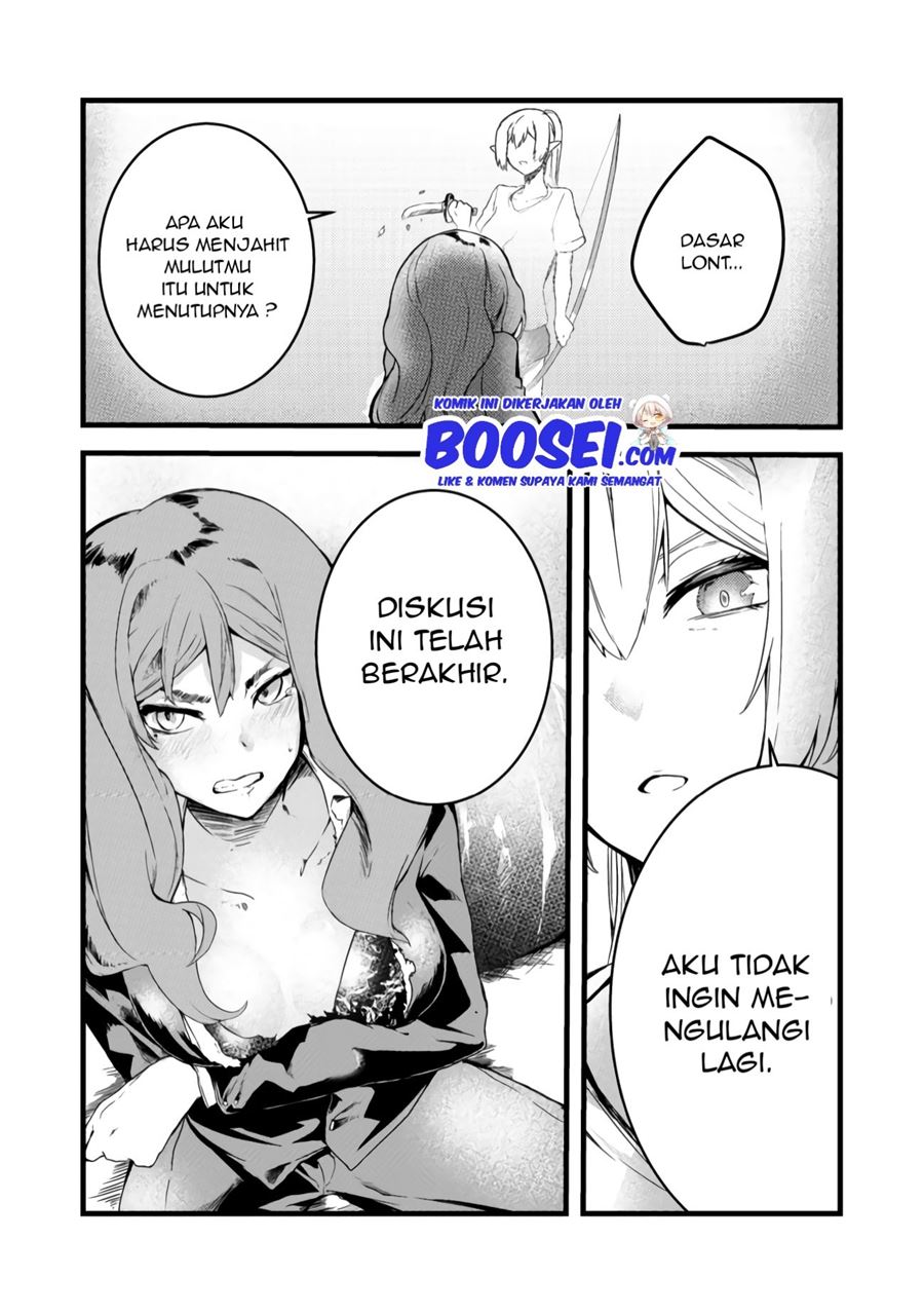 Mujintou De Elf to Kyoudou Seikatsu Chapter 05 Gambar 35