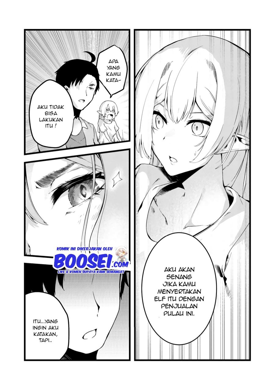 Mujintou De Elf to Kyoudou Seikatsu Chapter 05 Gambar 9