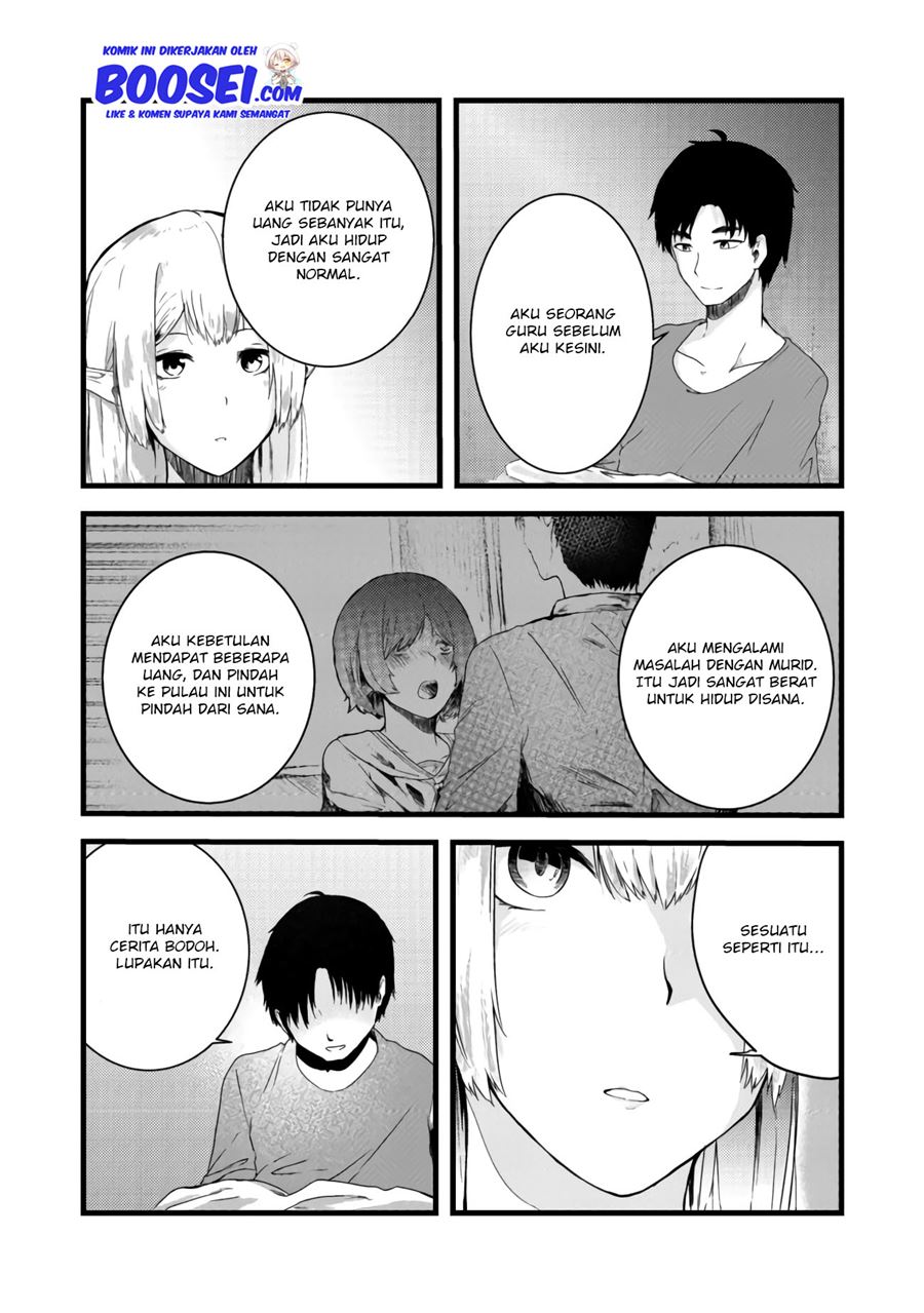Mujintou De Elf to Kyoudou Seikatsu Chapter 04.2 Gambar 11