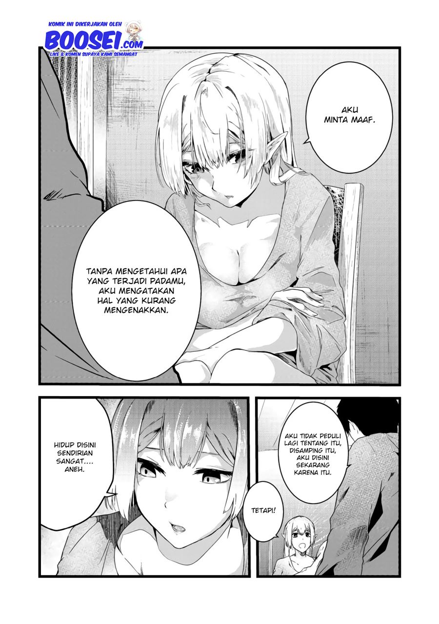 Mujintou De Elf to Kyoudou Seikatsu Chapter 04.2 Gambar 13