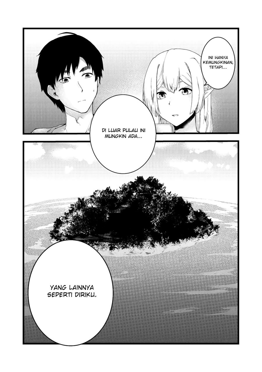 Mujintou De Elf to Kyoudou Seikatsu Chapter 04.2 Gambar 20