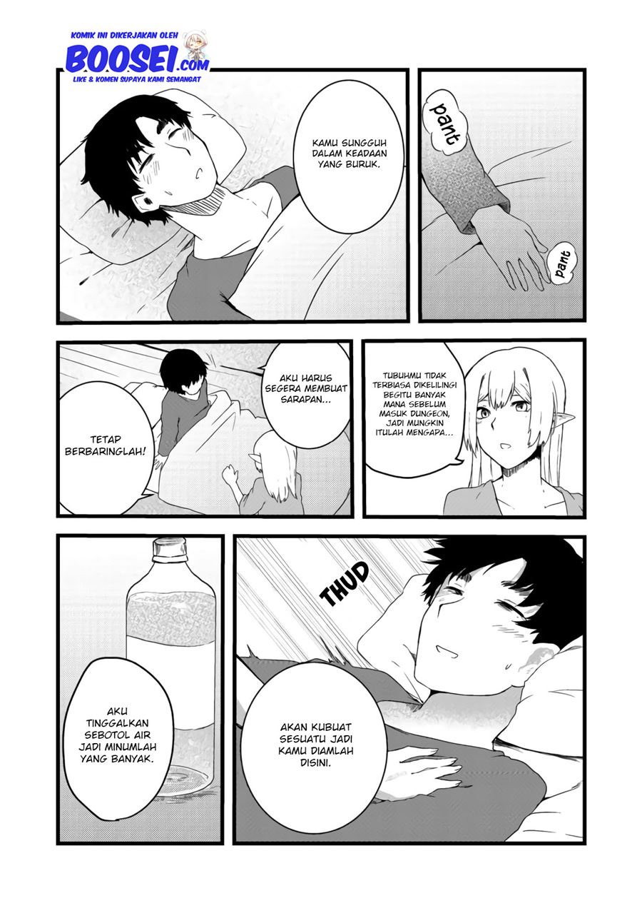 Mujintou De Elf to Kyoudou Seikatsu Chapter 04.2 Gambar 3