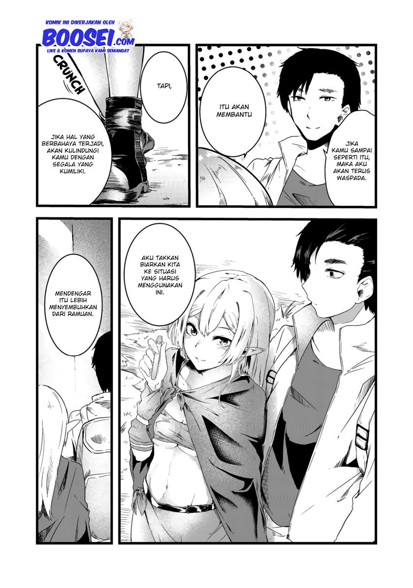 Mujintou De Elf to Kyoudou Seikatsu Chapter 04.1 Gambar 10