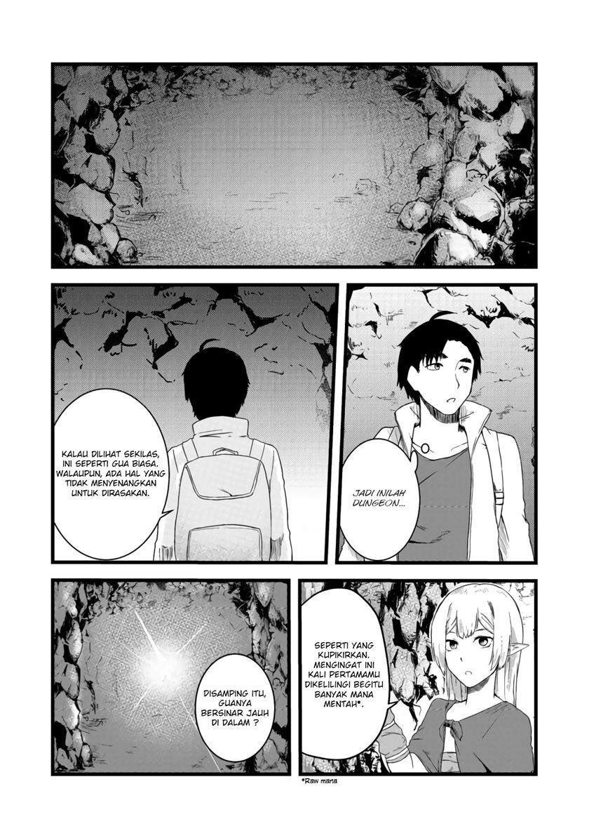 Mujintou De Elf to Kyoudou Seikatsu Chapter 04.1 Gambar 11
