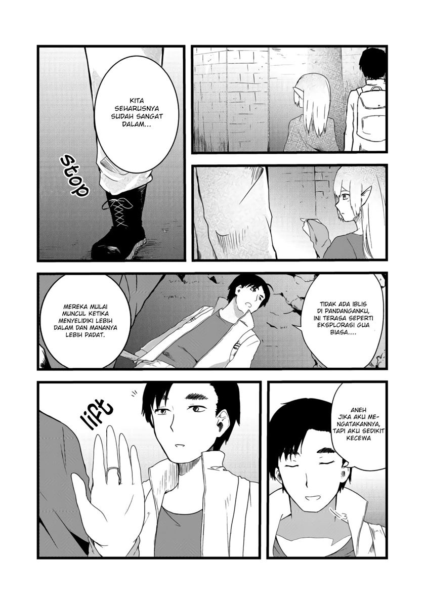 Mujintou De Elf to Kyoudou Seikatsu Chapter 04.1 Gambar 13
