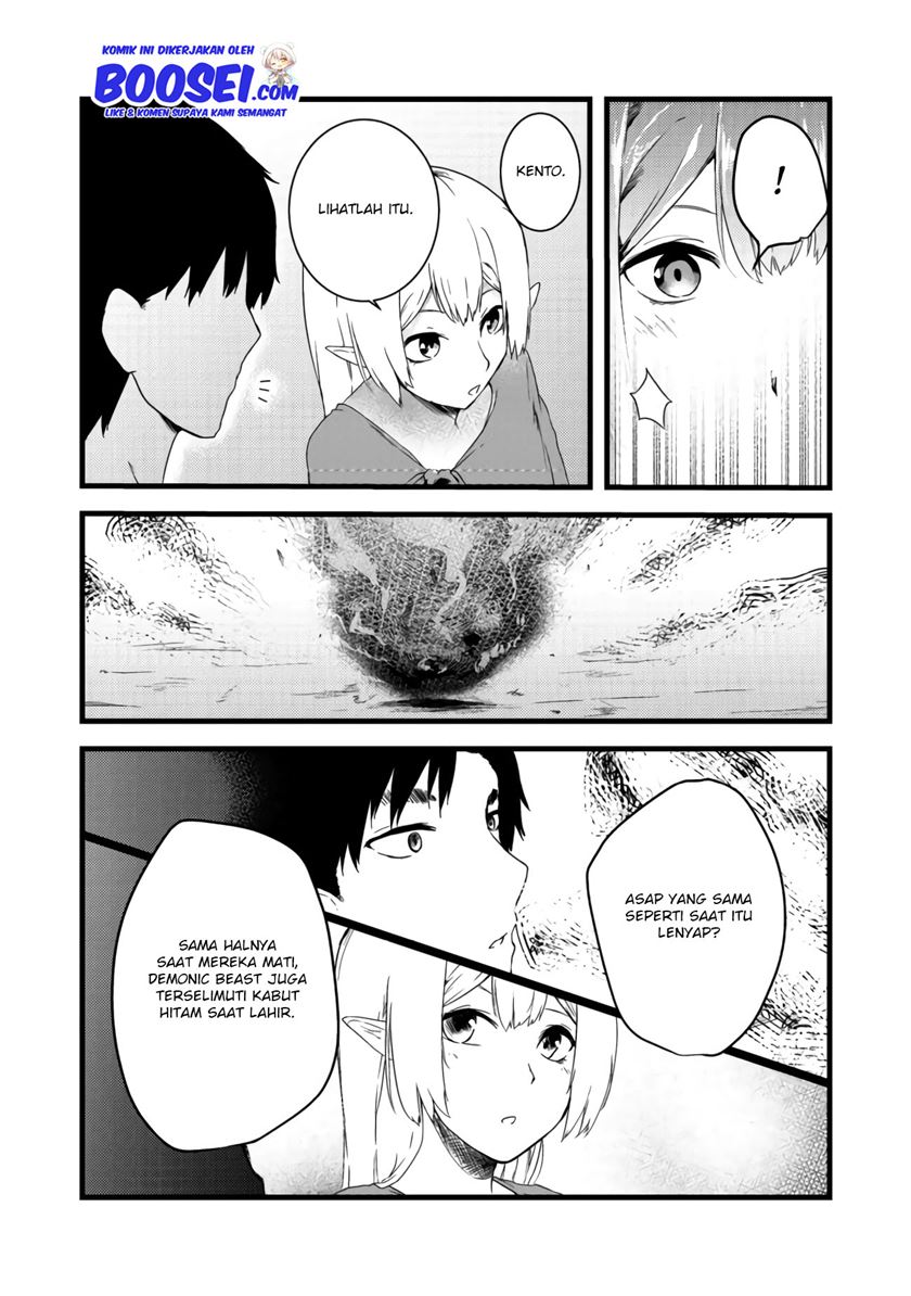 Mujintou De Elf to Kyoudou Seikatsu Chapter 04.1 Gambar 19