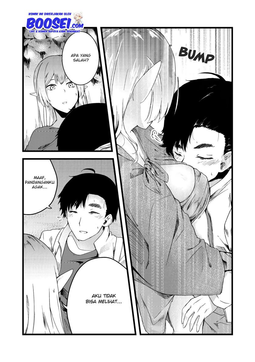 Mujintou De Elf to Kyoudou Seikatsu Chapter 04.1 Gambar 23