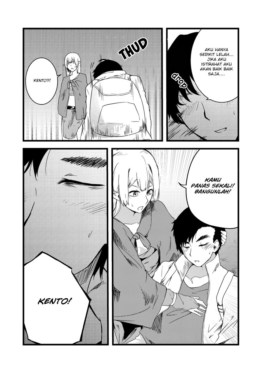 Mujintou De Elf to Kyoudou Seikatsu Chapter 04.1 Gambar 24