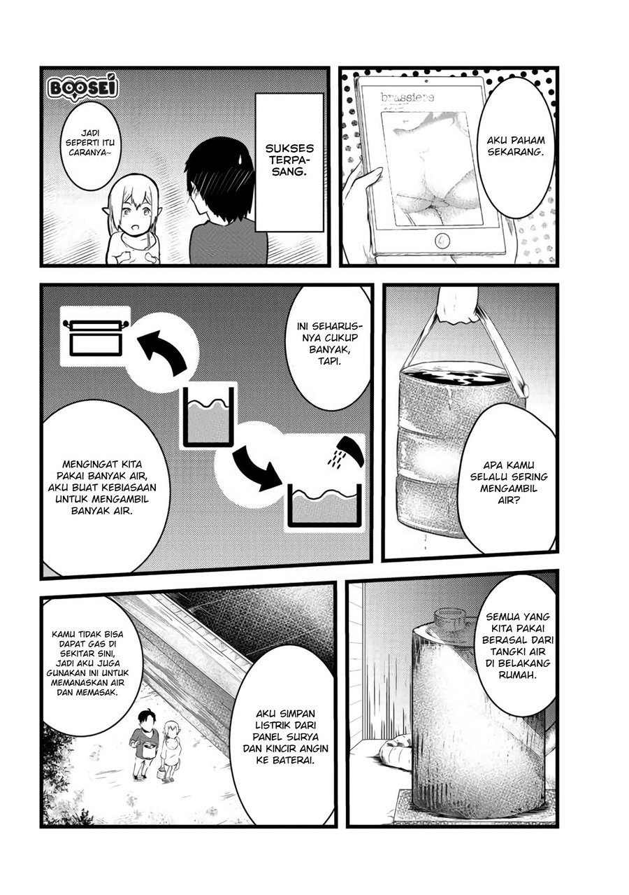 Mujintou De Elf to Kyoudou Seikatsu Chapter 03 Gambar 12