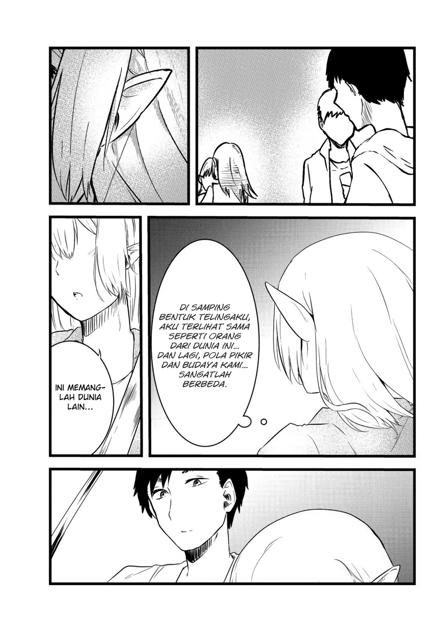 Mujintou De Elf to Kyoudou Seikatsu Chapter 03 Gambar 25