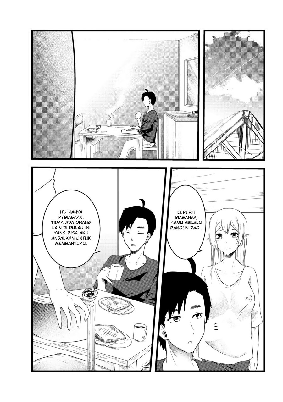 Mujintou De Elf to Kyoudou Seikatsu Chapter 03 Gambar 7