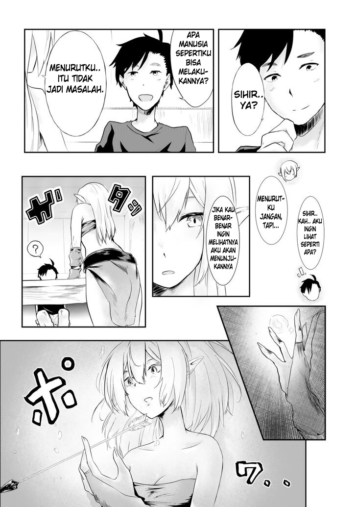 Mujintou De Elf to Kyoudou Seikatsu Chapter 01 Gambar 16