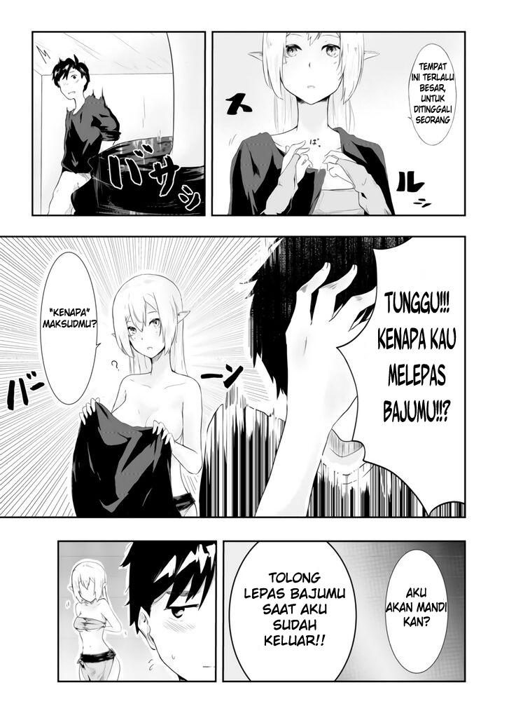 Mujintou De Elf to Kyoudou Seikatsu Chapter 01 Gambar 20