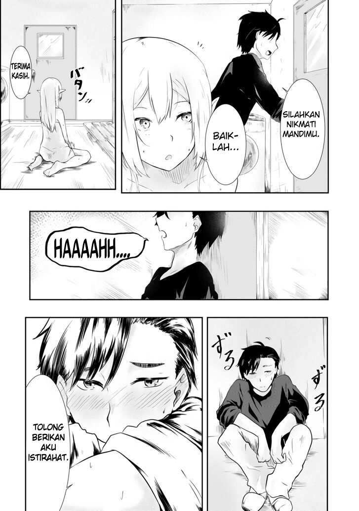 Mujintou De Elf to Kyoudou Seikatsu Chapter 01 Gambar 26