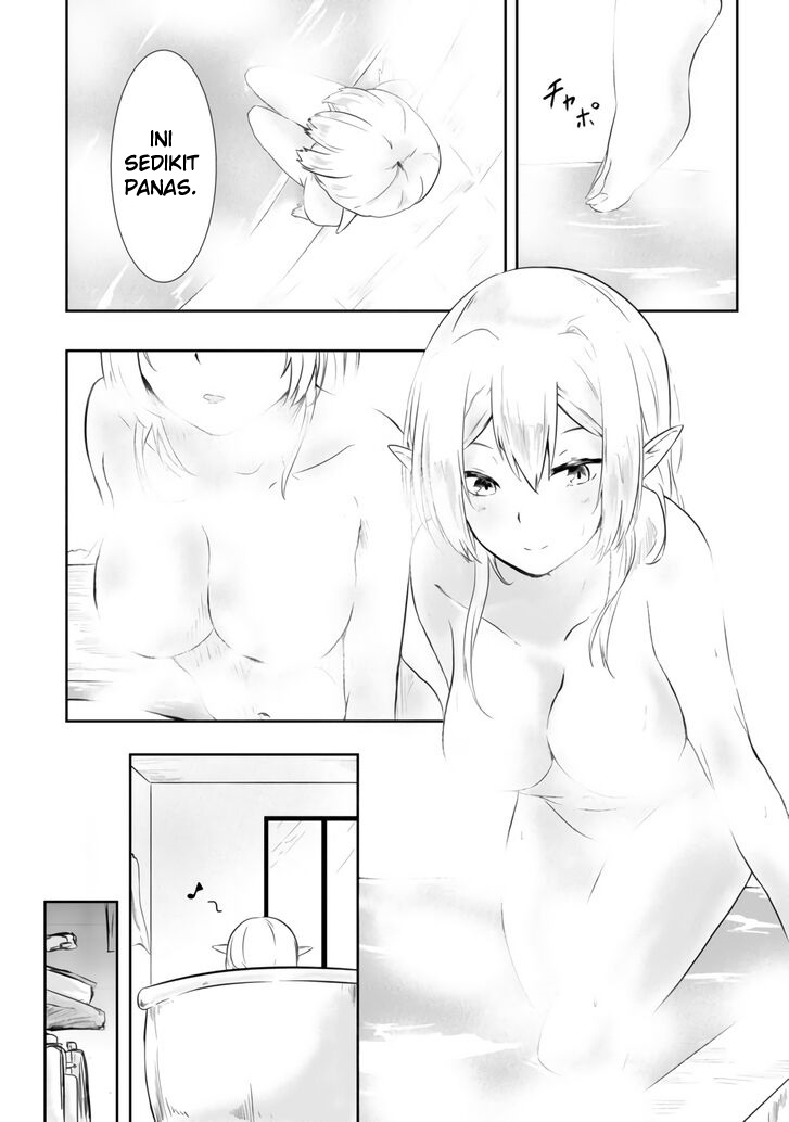 Mujintou De Elf to Kyoudou Seikatsu Chapter 01 Gambar 27