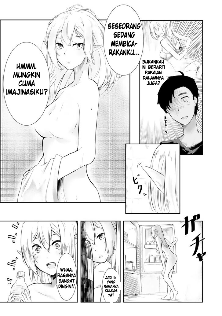 Mujintou De Elf to Kyoudou Seikatsu Chapter 01 Gambar 36