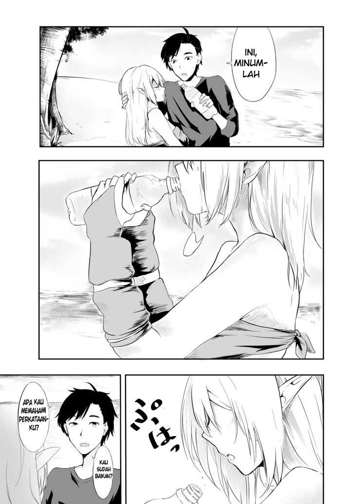 Mujintou De Elf to Kyoudou Seikatsu Chapter 01 Gambar 6