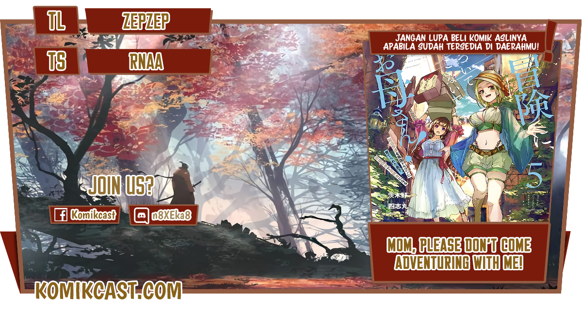 Baca Komik Mom, Please Don’t Come Adventuring With Me! Chapter 22.1 Gambar 1