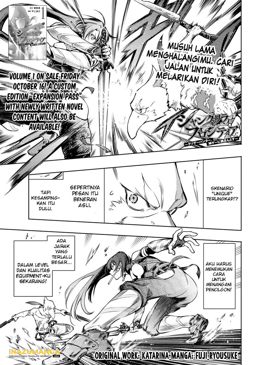 Baca Shangri-La Frontier ~ Kusoge Hunter, Kamige ni Idoman to su~ Chapter 11 Gambar 2