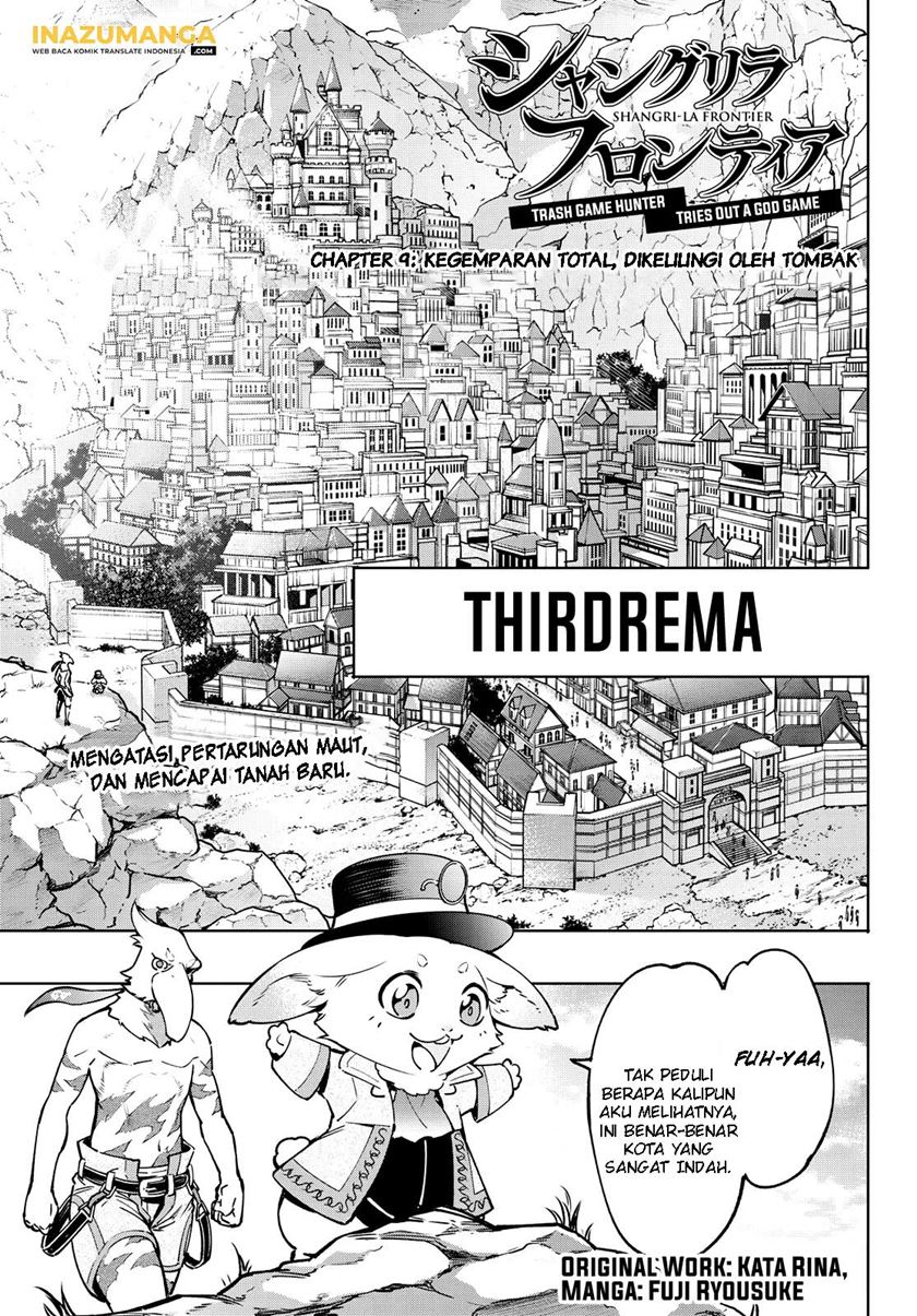 Baca Shangri-La Frontier ~ Kusoge Hunter, Kamige ni Idoman to su~ Chapter 09 Gambar 2