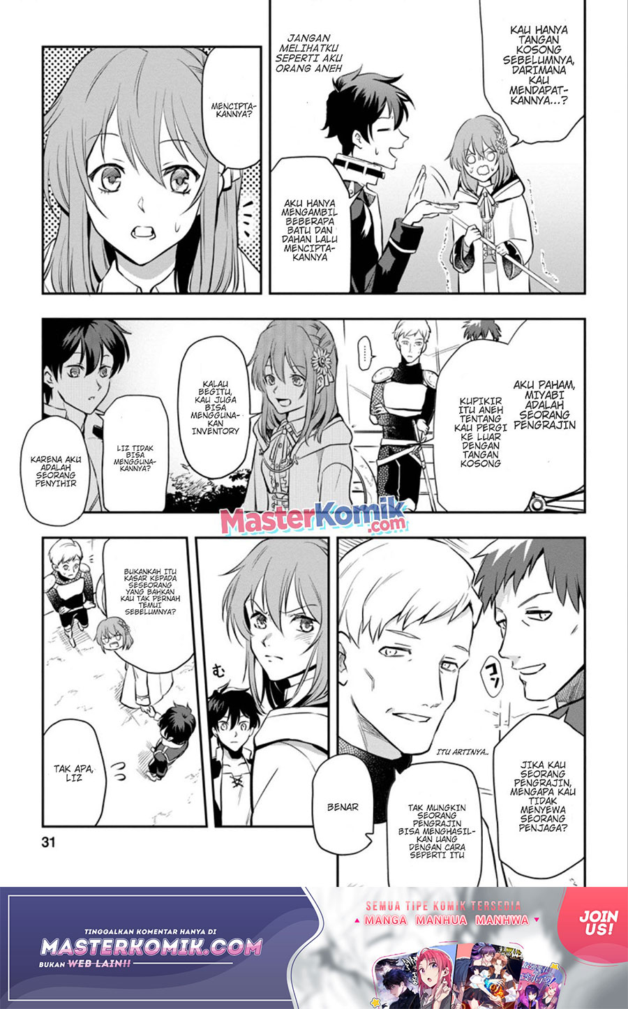 Isekai Craft Gurashi Jiyu Kimamana Seisan Shoku No Honobono Slow Life Chapter 01.2 Gambar 14