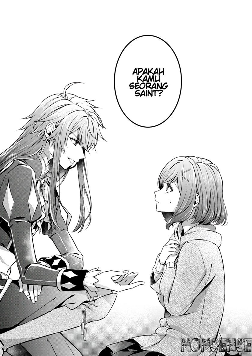 Seijo no Maryoku wa Bannou desu ~Mou Hitori no Seijo~ Chapter 01.1 Gambar 6