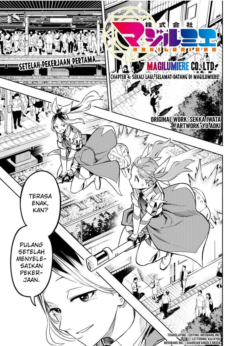 Baca Kabushiki Gaisha MagiLumiere Chapter 04 Gambar 2