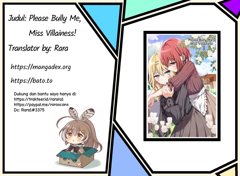 Please Bully Me, Miss Villainess! Chapter 01 1