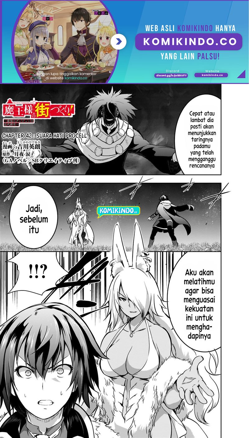 Baca  Maou-sama no Machizukuri! ~Saikyou no Danjon wa Kindai Toshi~ Chapter 42 Gambar 2