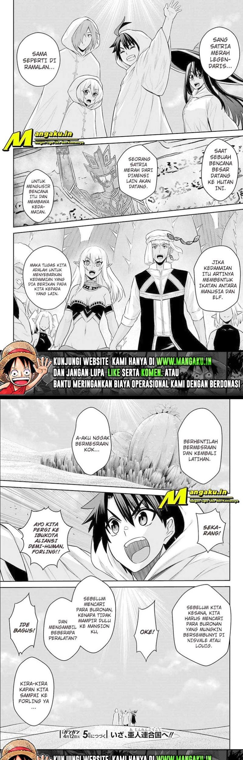 The Red Ranger Becomes an Adventurer in Another World Chapter 16.2 Gambar 10